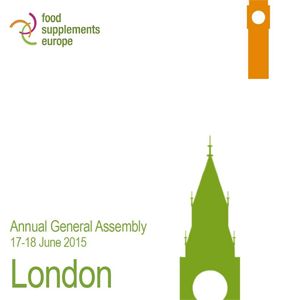Adunarea Generală a Membrilor Food Supplements Europe (FSE) Londra, 17-18 iunie 2015